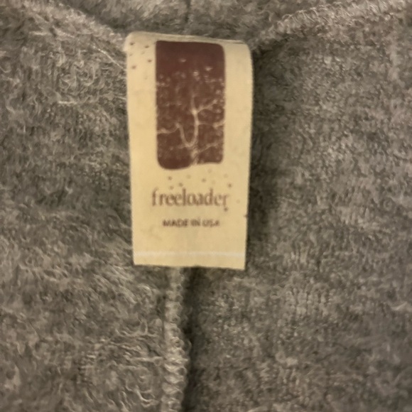 Freeloader Light Gray  Cardigan w/ fleece inside - Picture 2 of 11